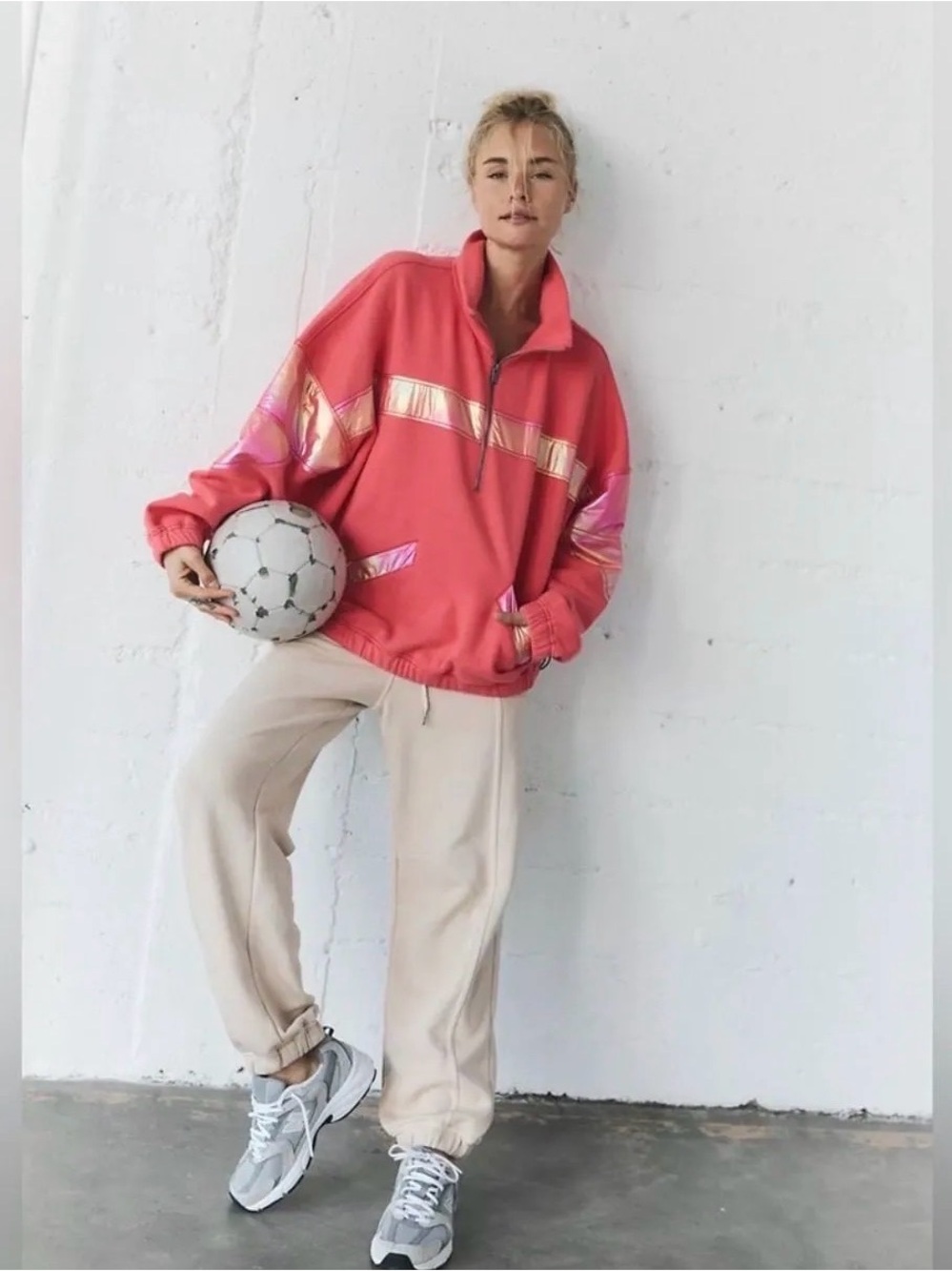 Free people - Away We Go Half-zip pullover